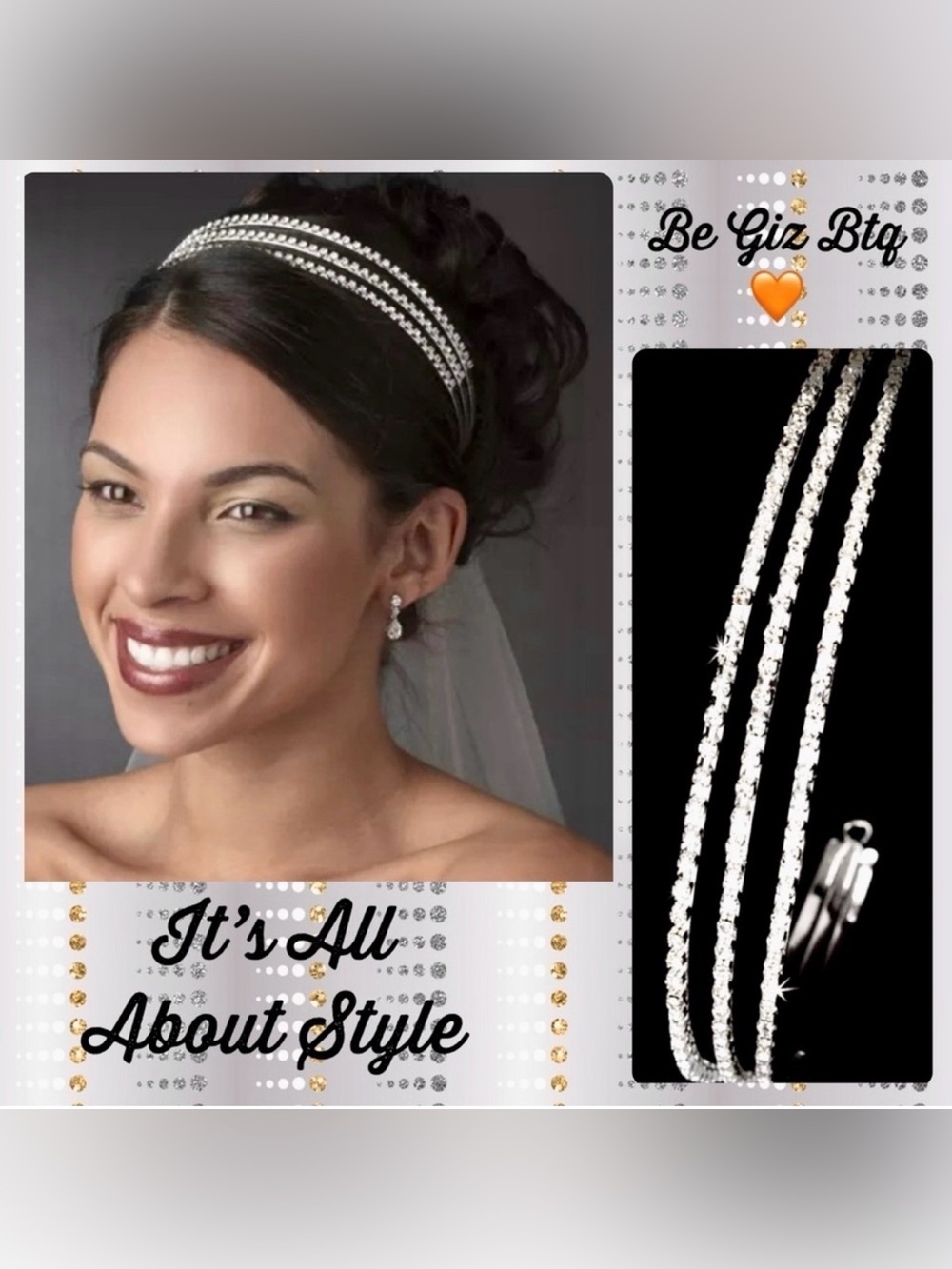Super Elegant Embellished Headband to Enhance your Casual or Night Our Hair look